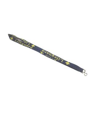 Lifeguard Lanyard ID Badge Neck Strap Holder Blue Yellow